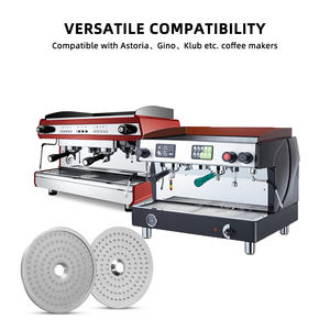 ตัวกรองโลหะ groupphead ขนาด52มม. ที่นำกลับมาใช้ใหม่ได้สำหรับเครื่อง<span class=keywords><strong>ชง</strong></span><span class=keywords><strong>กาแฟ</strong></span>ทดแทนฉากกั้นห้องอาบน้ำที่เข้ากันได้กับ <span class=keywords><strong>Astoria</strong></span> Gino Klub ฯลฯผู้ผลิต1ชิ้น - Product Image 4