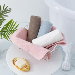 Toallas a Cuadros de Algodón Puro Cotton Love, 34x75 cm, Rectangulares, para Uso Doméstico, M1815 - Product Image 1