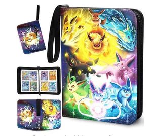 <span class=keywords><strong>Livre</strong></span> de collection en cuir PU Charizard pour le jeu de cartes à collectionner Pokémon, avec fermeture éclair, 900/400 pochettes, doté d'un bouton-clip - Product Image 2