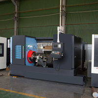 NUEVO Centro de Torneado CNC TCK700 TCK630 TCK700 con Torreta Motorizada de 12 Estaciones BMT55 y Sistema de Control GSK, Máquina de Torno CNC para Metal