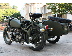 Motocicleta Motorizada Vintage Personalizable con Sidecar, 750cc, Carrocería Abierta, para Uso de Pasajeros, Origen Chongqing - Product Image 2