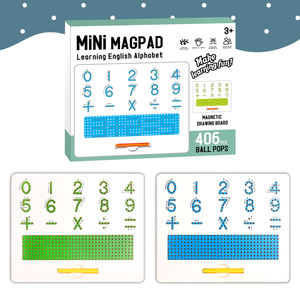 Mini <span class=keywords><strong>Magpad</strong></span> Double Face Éducatif Tableau D'écriture Jouets pour Enfants Effaçable pour Plastique Magique pour Tableau D'écriture Magique - Product Image 6