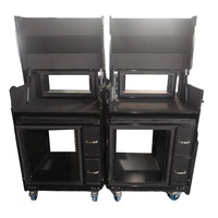 Goodcase – Table de travail DJ professionnelle personnalisée avec étui de transport en aluminium durable et support OEM pour la diffusion