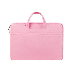 Housse d'ordinateur portable grise fine et imperméable, sacoche légère rembourrée, avec logo, pour voyage d'affaires, mallette durable pour ordinateur portable - Product Image 4