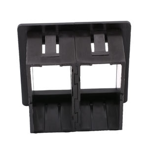 Nouveau panneau de commande à bouton-poussoir basculeur EL 2 gang marche/arrêt étanche noir pour automobile, voiture, marine, bateau - Product Image 5