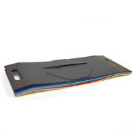 Boîte cadeau de luxe personnalisée avec logo, magnétique, pliable, écologique, en matériaux recyclés, triangulaire, avec lamination creuse, portable et repliable