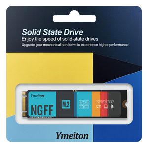 Ymeiton M.2 NGFF 2280 120/128/240/256G SSD untuk Desktop Laptop Bekas Refurbished Mendukung OEM Multiwarna - Product Image 3