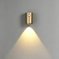 Lampe LED rechargeable à détecteur de mouvement pour intérieur, projecteur mural LED 1200 mAh, applique murale décorative pour escalier et couloir