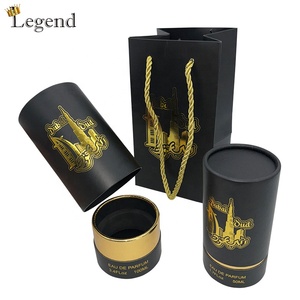 Custom Logo 30ml 50ml 100ml Perfume Oil Bottle Packaging <strong>Gift</strong> Tube <strong>Box</strong> Luxury <strong>Empty</strong> Round <strong>Box</strong> Recyclable Perfume Cylinder <strong>Box</strong> - Product Image 2