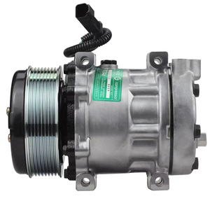 Sanden sd7h13 Bánh Xe Tải WA500-7 WA500-8 <span class=keywords><strong>AC</strong></span> điều hòa máy nén 569-07-88122 cho KOMATSU - Product Image 1