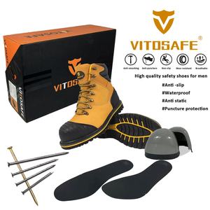 VITOSAFE Botas de Seguridad de Goma Impermeables para Soldador con Puntera de Acero para Hombre - Product Image 6