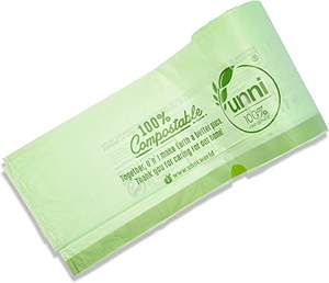 100% Corn Starch Biodegradable Plastic Bags Drawstring Bags Supermarket Shopping Bags Eco-friendly <b>Hygiene</b> Household Commercial - Product Image 4