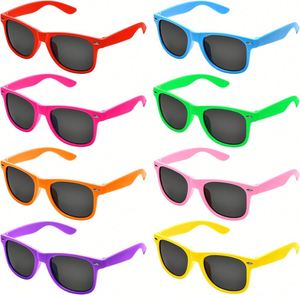 แว่นกันแดดสีดำขนาดเล็กแบบคลาสสิก ราคาประหยัด คุณภาพดี เหมาะสำหรับเป็นของขวัญส่งเสริมการขาย พร้อมสติกเกอร์ติดเลนส์แบบรูเข็ม  สามารถสั่งทำได้ - Product Image 6