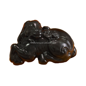 Vendita calda caduta pietra naturale pietra preziosa Meteorite pietra unica artigianalità grandi dimensioni pietra grezza Meteorite ornamenti - Product Image 4