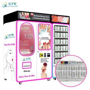 เครื่องจำหน่ายสินค้าอัตโนมัติแบบหน้าจอสัมผัส ปลอดภัย พร้อมเครื่องพิมพ์ลายเล็บอัจฉริยะ รองรับการ์ด - Product Image 2