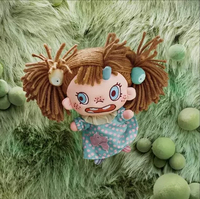 POP MART POLAR Smudge Puff Serie Plüsch-Anhänger Blindbox Niedliche Baola Puppe Schlüsselanhänger Taschenanhänger Sammlerstück Spielzeug Geschenk