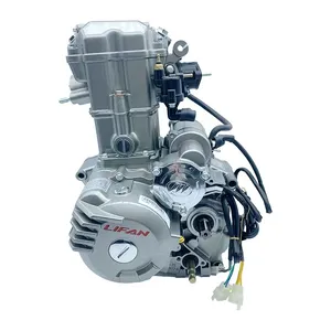 Lifan Suzuki 200cc เครื่องยนต์รถจักรยานยนต์เครื่องยนต์4จังหวะเครื่องยนต์ระบายความร้อนด้วยน้ำเครื่องยนต์รถจักรยานยนต์200cc