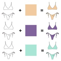Ensemble de maillots de bain sexy pour femme, bikini moulant tendance, ensemble de plage taille haute, bikinis sexy à dos nu pour femme