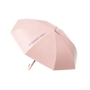 Japanese art long handle umbrella small fresh sunshade sun advertising umbrella UV protection straight umbrella