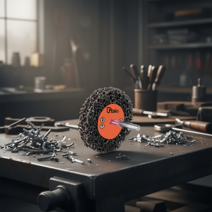 Disque abrasif Ttake C&S 150x13 mm, tige de 8 mm, pour le polissage des métaux - Product Image 3