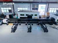 Découpeuse de tubes laser fibre CNC 6000W TUbesT avec logiciel Expert Edition, haute précision 0,03 mm/m, machine de découpe automatique de tubes pour