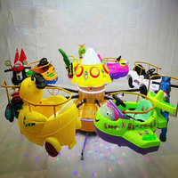 Parc d'attraction pour enfants pas cher manèges thème animal rotation levage petit avion mini tour en avion