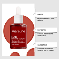 Sérum raffermissant NAD 30ml, extrait de collagène, anti-rides, éclaircissant, hydratant, anti-âge, sérum pour le visage avec vitamine C, estampillage doré