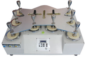 Méthode de test de friction du matériau du testeur de boulochage de tissu avec technologie mutuelle et 4 stations indépendantes de testeur de boulochage de tissu - Product Image 4