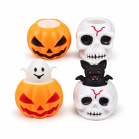 Jouet Squishy en TPR fantaisie pour Halloween, anti-stress, amusant à presser, vente en gros