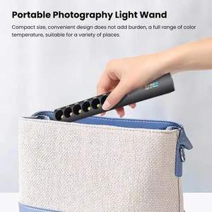 50RA-98RA CRI <span class=keywords><strong>Comparador</strong></span> Negro Recargable Alto CRI Varita de luz y medidor de comparación para fotografía Diseño de iluminación de video - Product Image 4