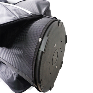 Sac de golf en nylon de haute qualité, fabriqué en Chine, durable, populaire au prix d'usine, logo personnalisé, noir, 9*36'' - Product Image 6
