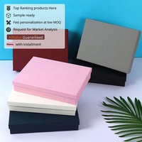 Boîte cadeau vide Yihe avec couvercle supérieur et inférieur, boîte cadeau, boîte à dragées, boîte cadeau haut de gamme