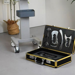 Outil de massage facial et corporel en acier inoxydable OEM de bonne qualité 2026 avec 8 poignées, multifonctionnel, option de logo personnalisé - Product Image 6