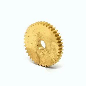 CNC Wire Cutting Customize Factory Direct Price Precision Metal Hardware Brass Rack Gears