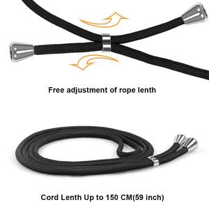 Transparent TPU Longe Collier Sangle Bandoulière Téléphone étui pour <span class=keywords><strong>iphone</strong></span> 16 15 14 13 12 <span class=keywords><strong>11</strong></span> Pro Max X XS XR 7 8 Plus SE 2020 - Product Image 4