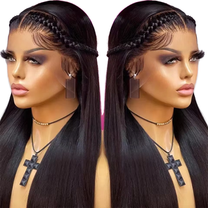 Parrucca riccia in capelli umani brasiliani senza colla <span class=keywords><strong>per</strong></span> bambine e ragazze, con chiusura in pizzo trasparente piccola, all'ingrosso - Product Image 3