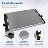 Ensemble de réservoir d'eau de radiateur de refroidissement moteur 16400-31A40 pour Lexus 2015-2021 Remplacement OEM avec garantie d'un an