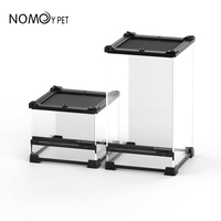 NOMOY PET neue vordere Öffnungs tür vertikales kleines Arbor eal Reptilien glas Terrarium für kleine Amphibien im Baum