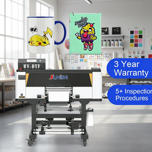 <span class=keywords><strong>Nouvelle</strong></span> imprimante <span class=keywords><strong>numérique</strong></span> UV DTF automatique Kun Tong A3, encre pigmentée Epson XP600 F1080, 1 an, film AB 60 cm - Product Image 1