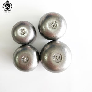 FW-BW-A005 compra festival atividade quente esferas de peso cor simples tungstênio sinker gota de peso 45g 60g 80g 100g - Product Image 3