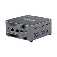 Komputer Desktop Tanpa Kipas PC Windows 11 Pro Intel N100 Dual LAN 2.5G Mini DP USB3.0 Server Kantor Rumah