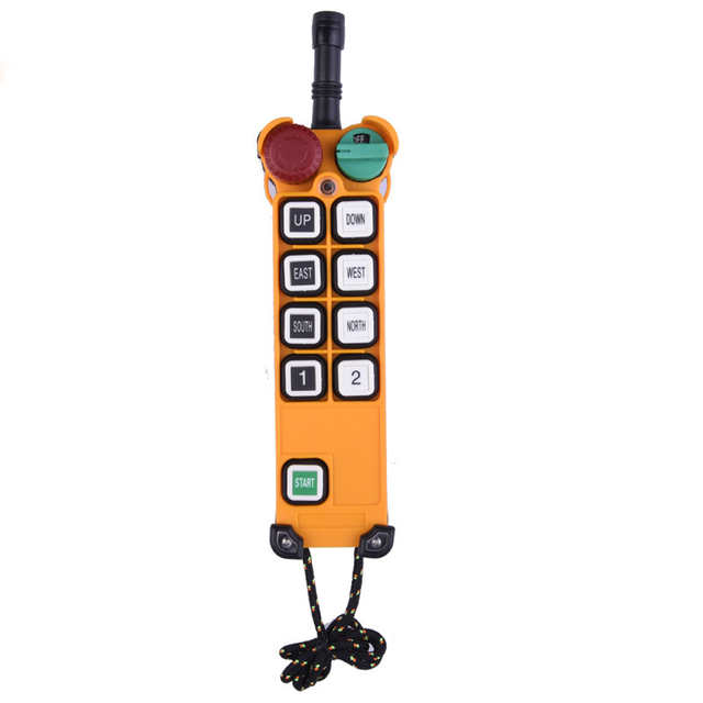 F24-8D UHF Industrial Telecrane Wireless Industrial Hydraulic Truck Crane Radio Remote Control Electronic Devices
