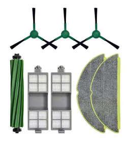 Kit d'accessoires de remplacement pour <span class=keywords><strong>aspirateur</strong></span> robot Irobot Roombas 205 DustCompactor <span class=keywords><strong>Combo</strong></span> avec filtre HEPA - Product Image 1
