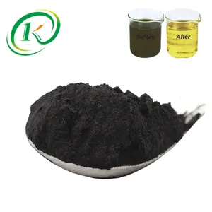 Powdered Black Carbon Activated Powder Activated Carbon Msds For Oil Refining