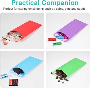 Enveloppes en espèces-Enveloppes pour économiser de l'argent Défi, enveloppes d'argent de 3.2x6.6 pouces pour la budgétisation, les pièces, les chèques, les cartes-cadeaux et les billets - Product Image 6