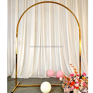 FURUN, venta directa, juego de arco de boda de acero inoxidable de tres piezas, recién llegado, suministros para fiestas para bodas y eventos - Product Image 5