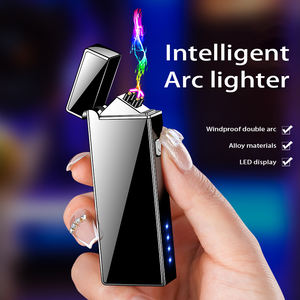 US Inventory Free Shipping Type-C Charge Electric <strong>Lighter</strong> Rechargeable Windproof Smoking Accessories <strong>Weeds</strong> Products <strong>Lighters</strong> - Product Image 2