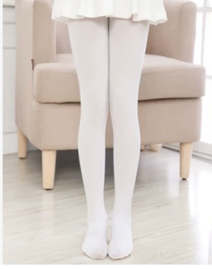 <span class=keywords><strong>Leggings</strong></span> Estivi per Bambine in Tinta Unita, Lavorati all'Uncinetto, Foderati in <span class=keywords><strong>Pile</strong></span>, Asciugatura Rapida, Spandex/Cotone, Collant da Danza per Bambini - Product Image 2