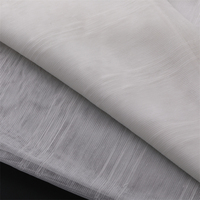 Fournisseur Wujiang, fourniture d'usine de Kylin, vente en gros de tissu de rideau transparent en polyester teint en fil personnalisé pour le salon
