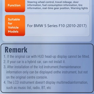 Navihua 12.3 Inch New <b>Digital</b> Instrument Cluster <b>Car</b> Dashboard Lcd Display Screen Linux System <b>for</b> Bmw F10 5 X4 F26 - Product Image 3